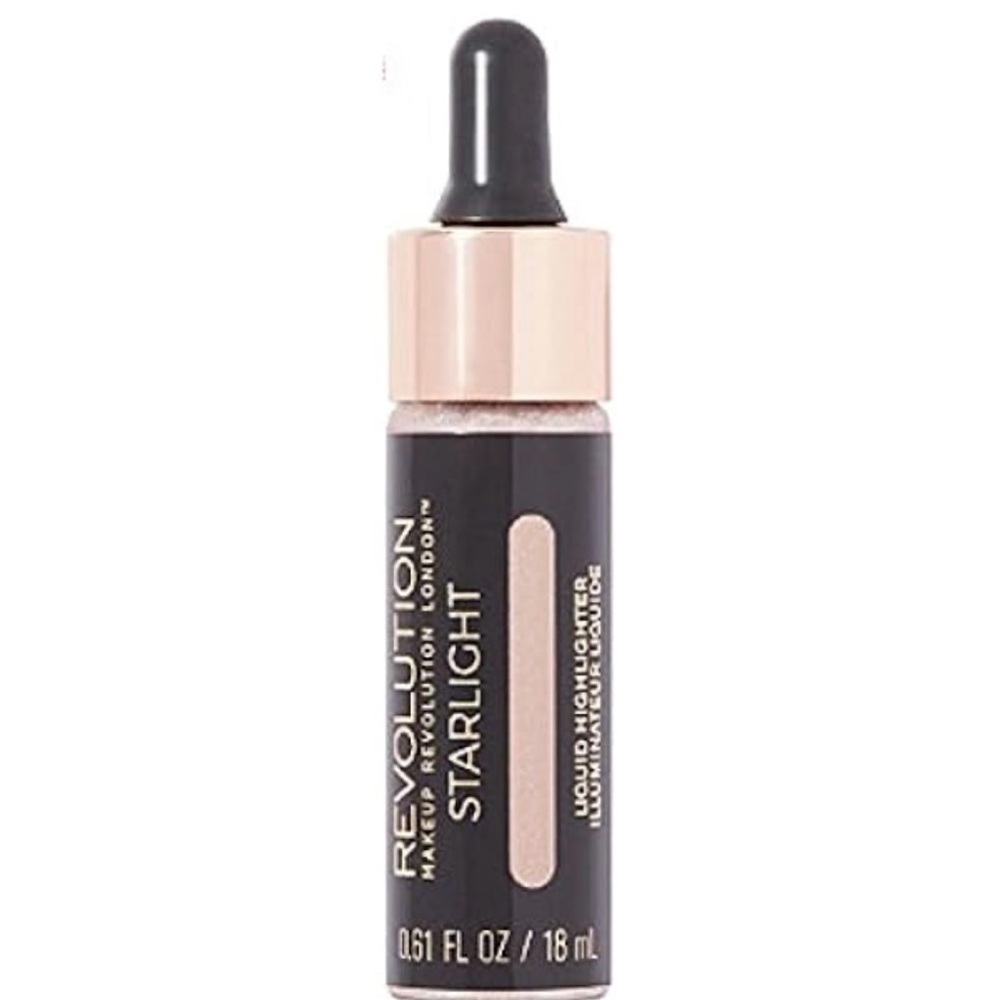 Makeup Revolution•Liquid Highlighter• Starlight•18mL•Sealed